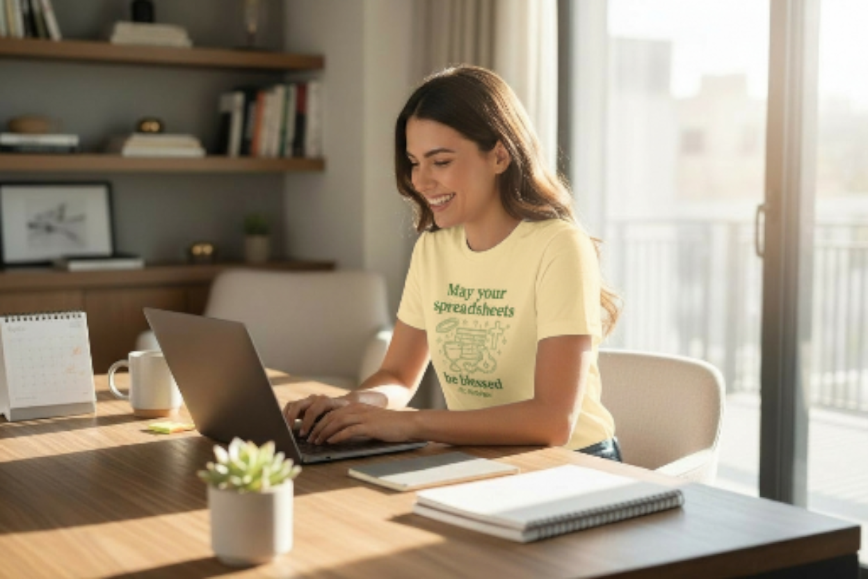 St. Matthew Accounting Blessings T-shirt