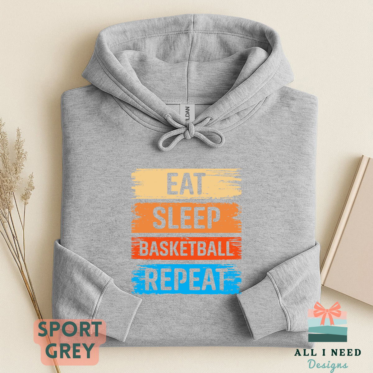 Basketball Player Graphic Sweatshirt, Long Sleeves, Team Sports Clothing, Bold Vintage Design