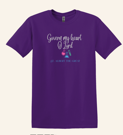 St. Albert Quote Shirt, Catholic Faith Apparel, Unisex Science Beaker Tee