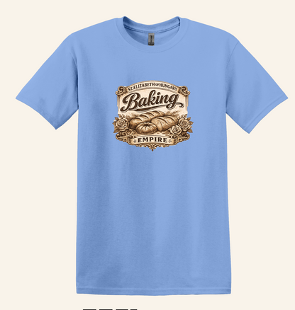 Vintage St. Elizabeth Baking Empire Graphic Tee, Bread Roses Bakery Shirt