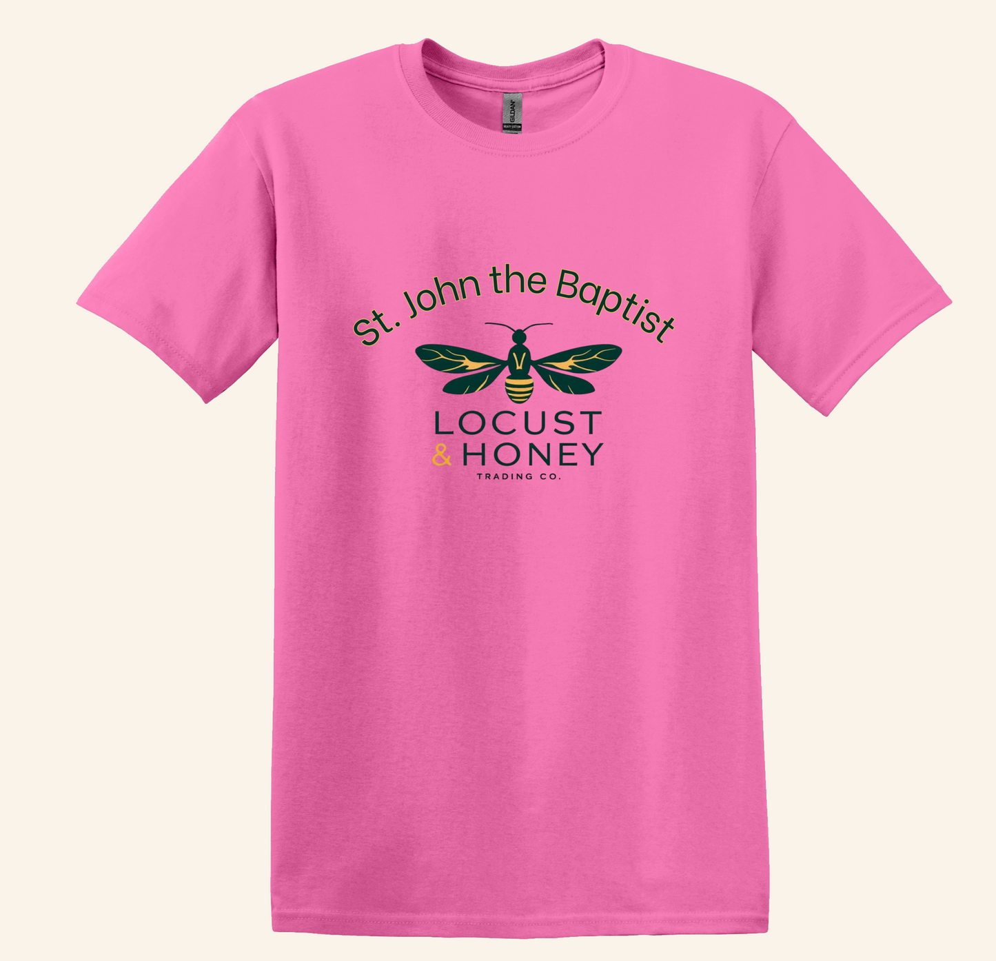 St. John the Baptist Locust Honey Shirt, Catholic Bible Verse Tee