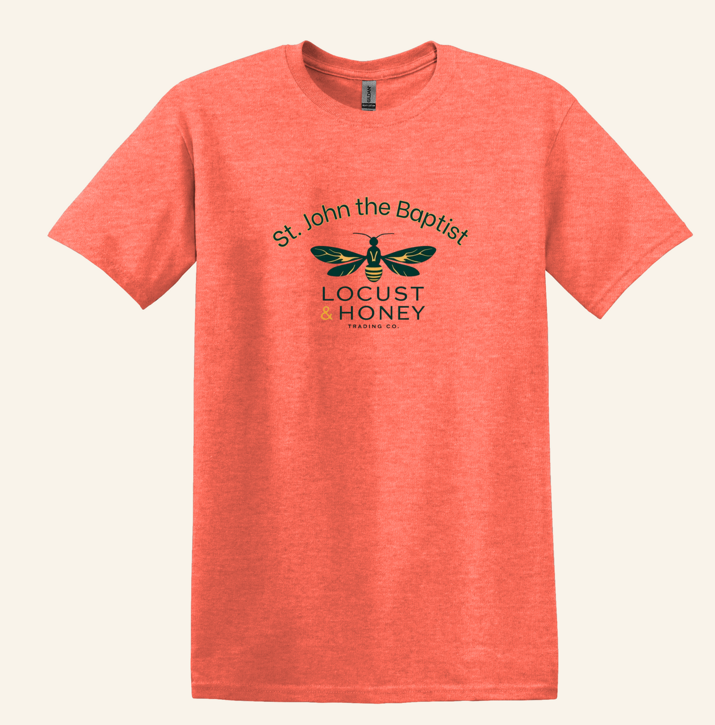 St. John the Baptist Locust Honey Shirt, Catholic Bible Verse Tee