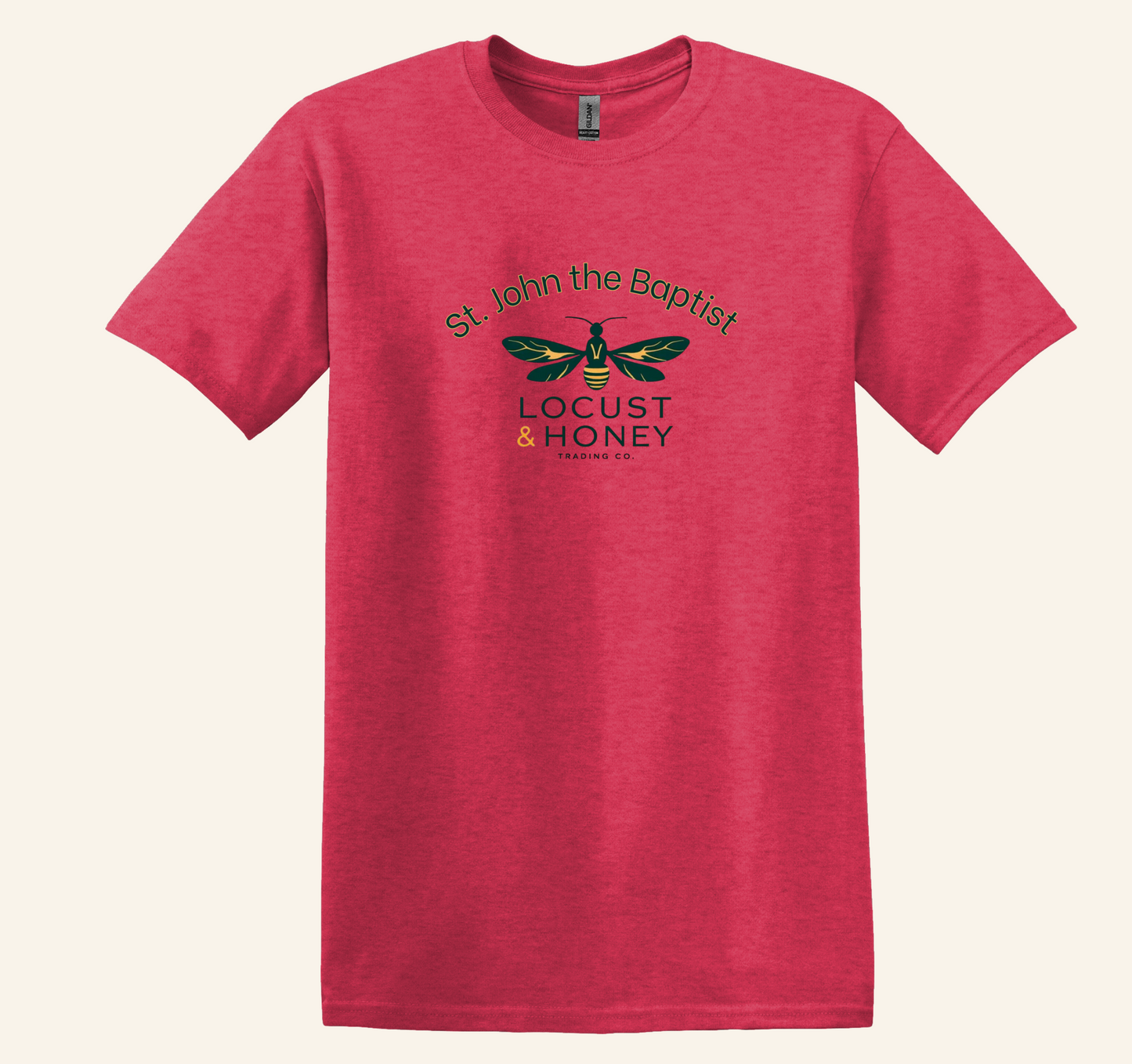 St. John the Baptist Locust Honey Shirt, Catholic Bible Verse Tee