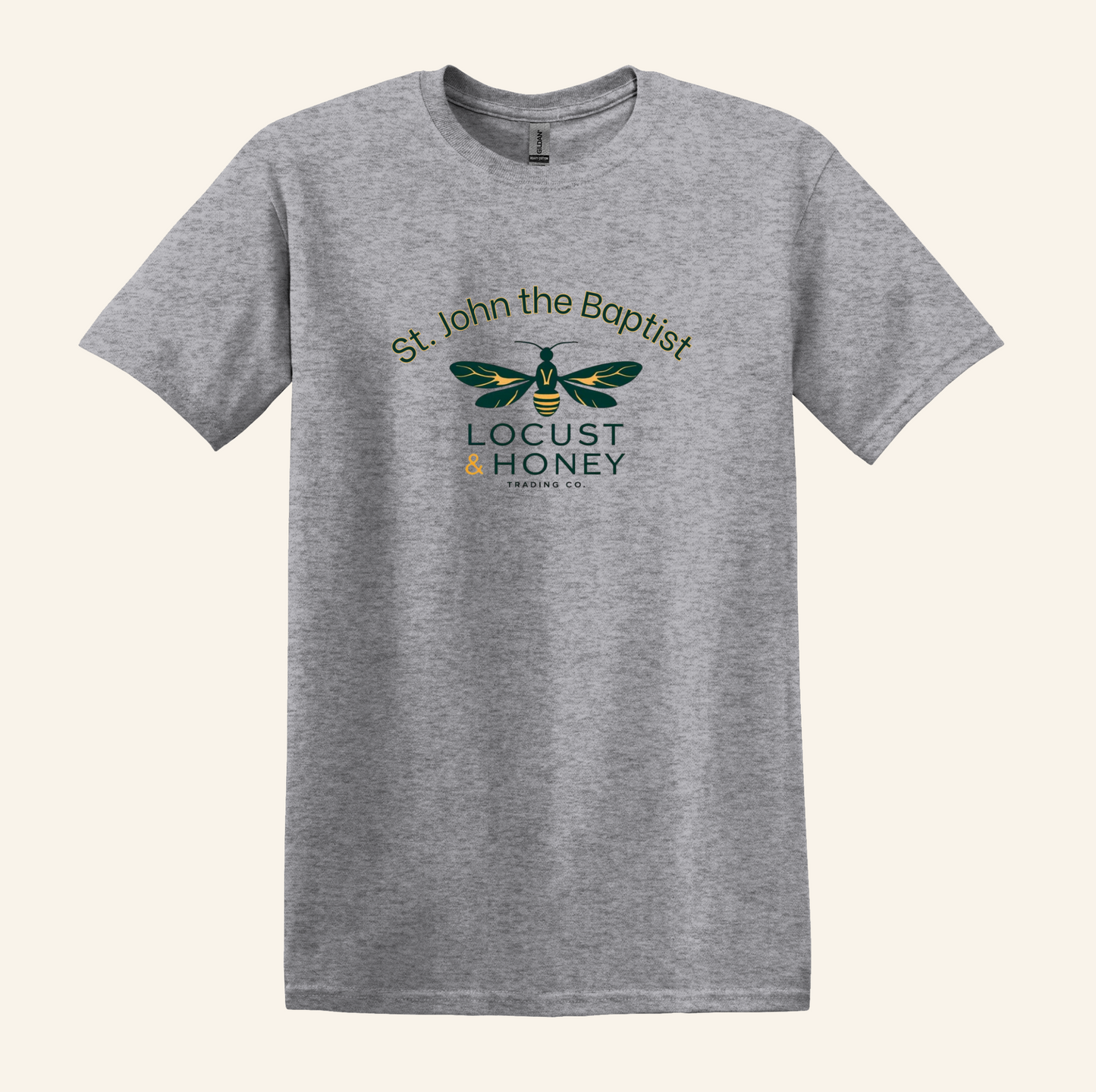 St. John the Baptist Locust Honey Shirt, Catholic Bible Verse Tee