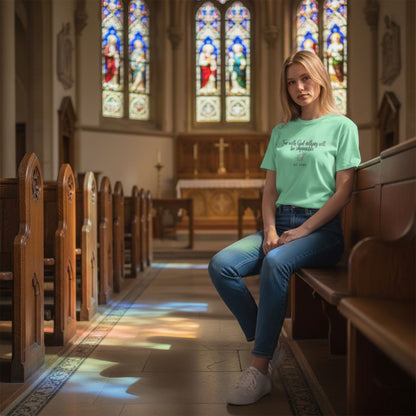 Saint Luke Artist Tee, Scripture Graphic Shirt, Unisex Fit, Faith Inspired