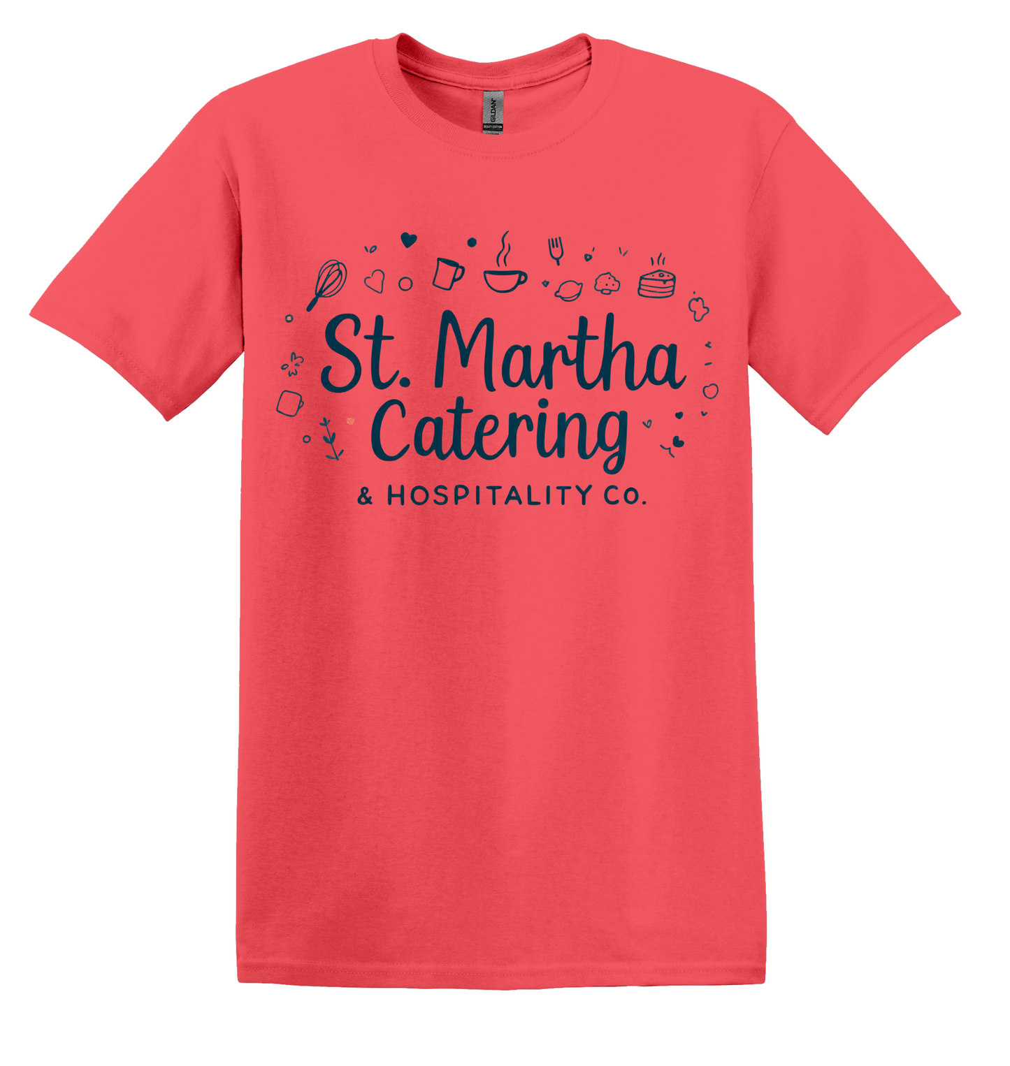 St. Martha Catering Hospitality Catholic Humor Unisex Soft Tee