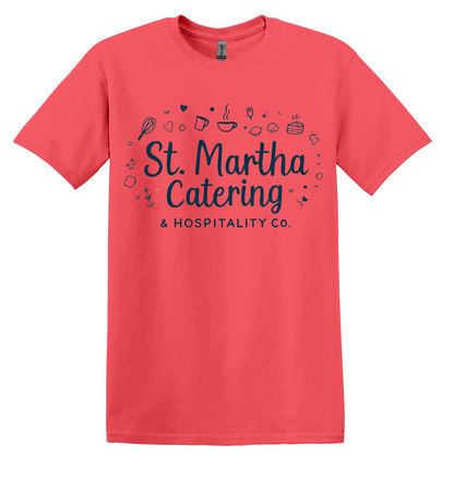 St. Martha Catering Hospitality Catholic Humor Unisex Soft Tee