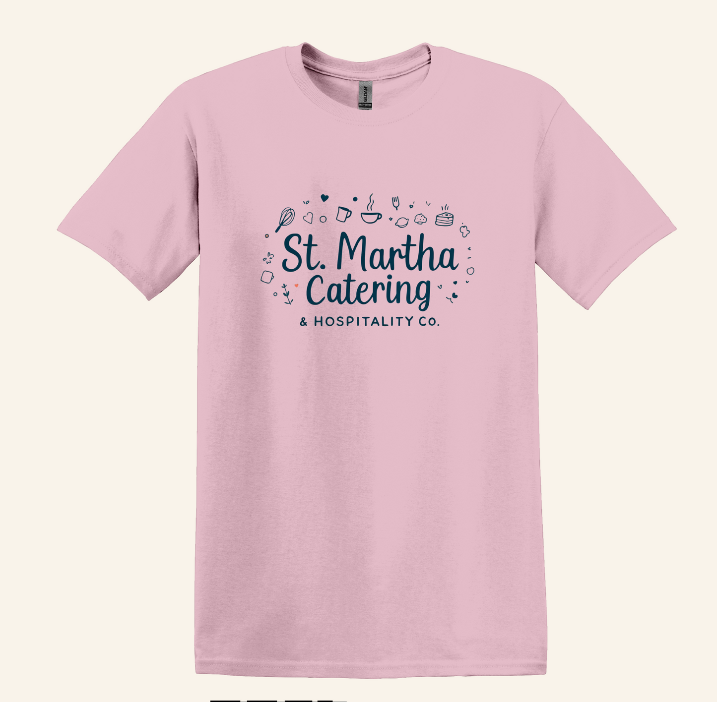 St. Martha Catering Hospitality Catholic Humor Unisex Soft Tee