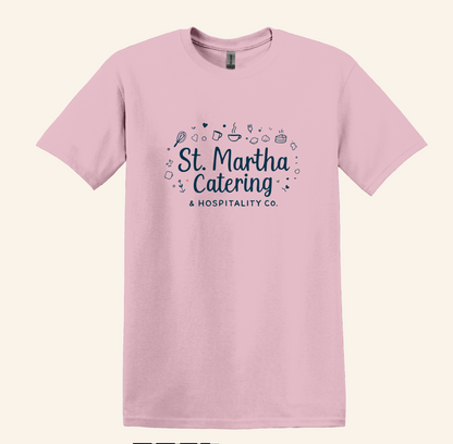 St. Martha Catering Hospitality Catholic Humor Unisex Soft Tee