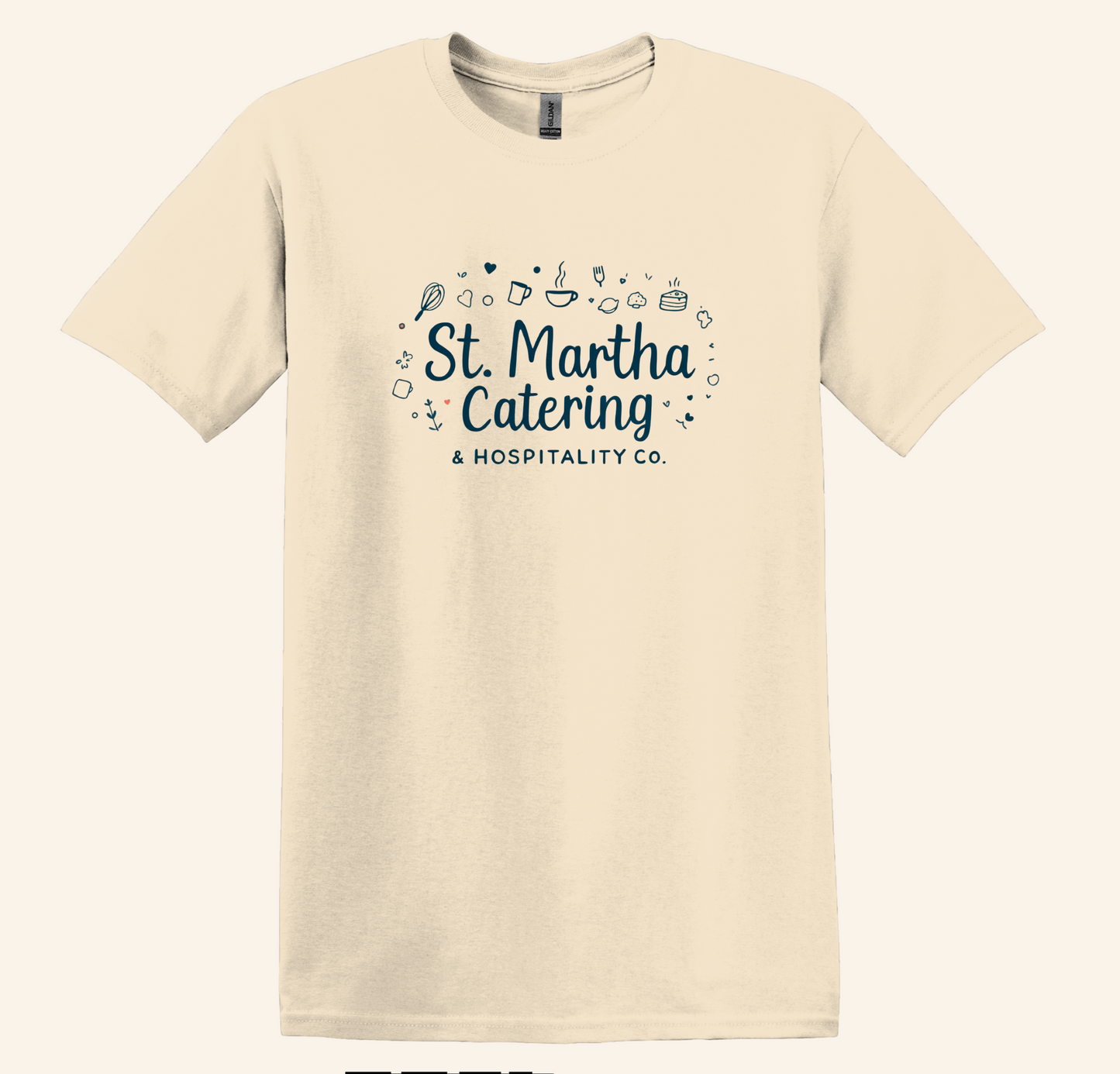 St. Martha Catering Hospitality Catholic Humor Unisex Soft Tee