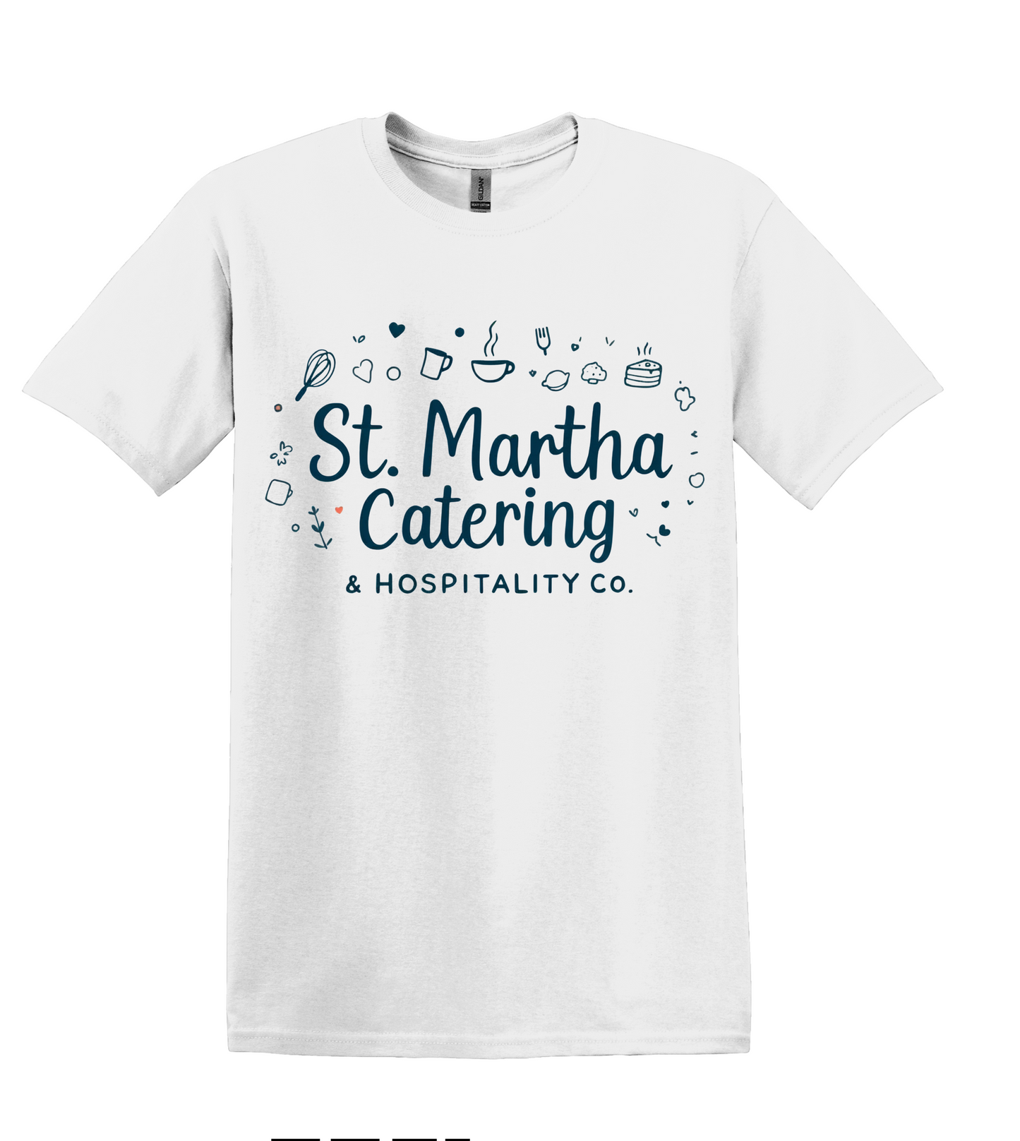 St. Martha Catering Hospitality Catholic Humor Unisex Soft Tee