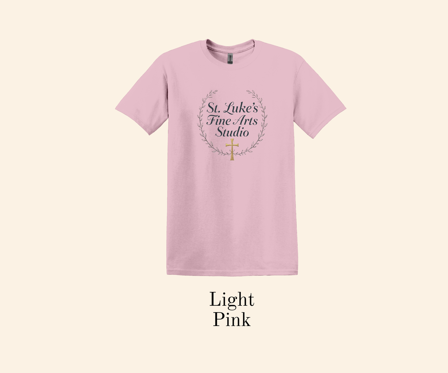 St. Luke’s Fine Arts Studio T-Shirt – Christian Catholic Tee, Religious Art Shirt XS-XL