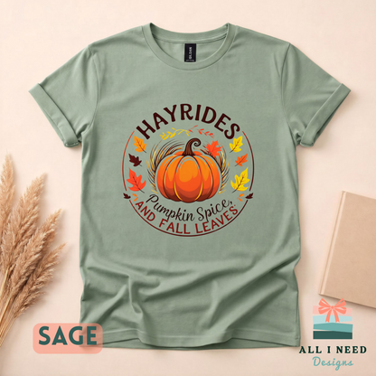 Pumpkin Patch Hayride Fall Top, Harvest Apparel, Sizes XS to 3XL