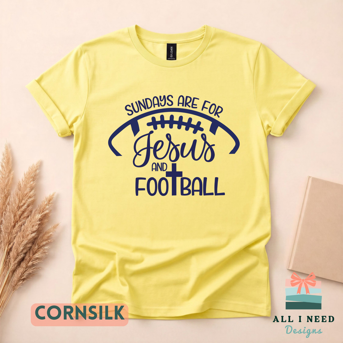 Faith and Football Sunday Outfit, Sweatshirt or Hoodie, Unisex Sizes XS to 3XL