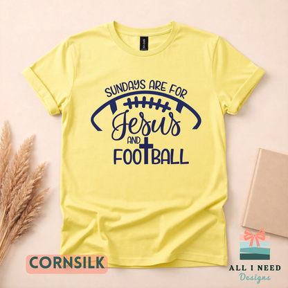 Faith and Football Sunday Outfit, Sweatshirt or Hoodie, Unisex Sizes XS to 3XL