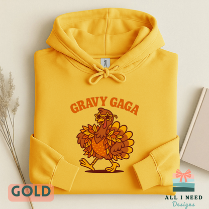 Gravy Gaga Shirt for Grandmother, funny fall graphic shirt