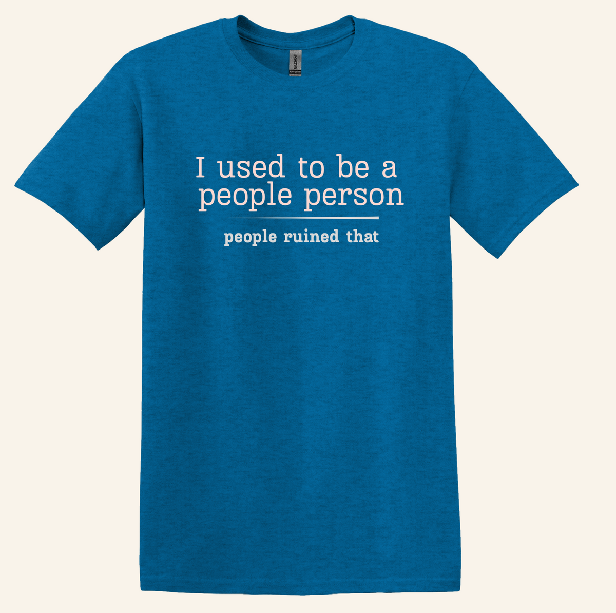 Sarcastic Humor Tee, Dark Humor Graphic Shirt, Introvert Quote, Unisex Fit