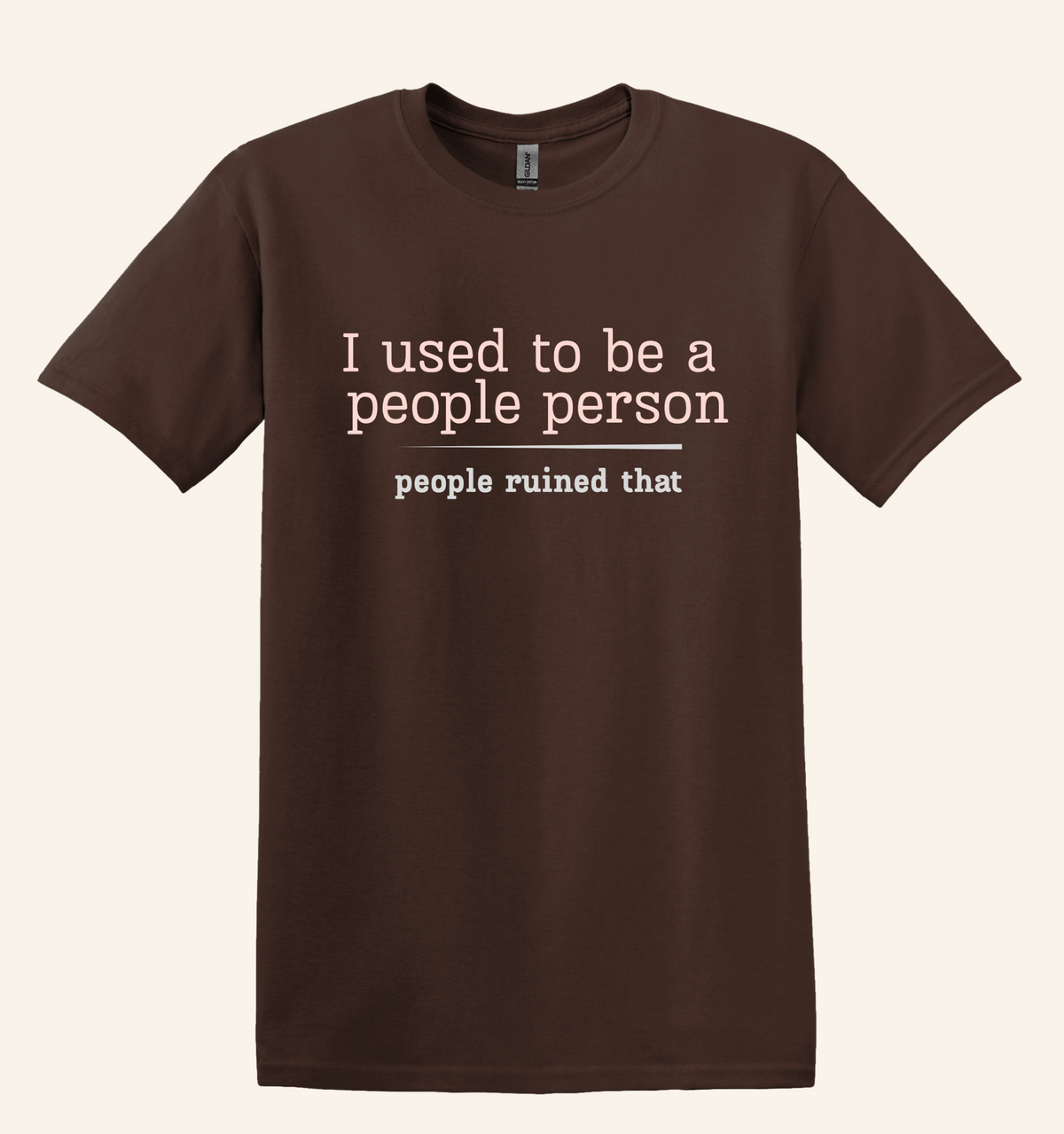 Sarcastic Humor Tee, Dark Humor Graphic Shirt, Introvert Quote, Unisex Fit