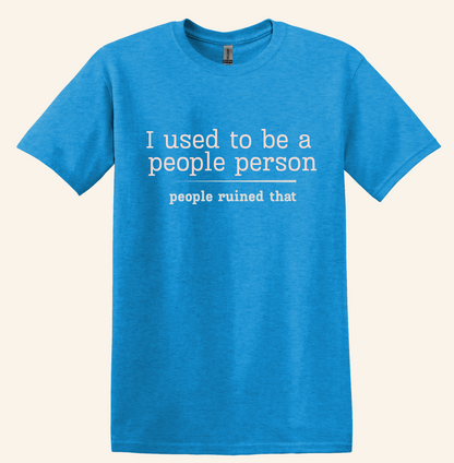 Sarcastic Humor Tee, Dark Humor Graphic Shirt, Introvert Quote, Unisex Fit