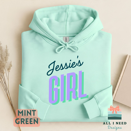 Jessie's Girl Retro Lyric Shirt, 80s Pastel Concert Tee, Sweatshirt, Hoodie