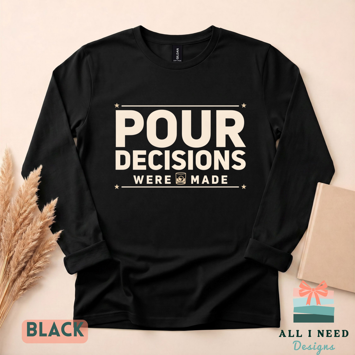 Bourbon Fan Humor Apparel Gift, Sweatshirt, Cozy Pullover, Bar Night Outfit