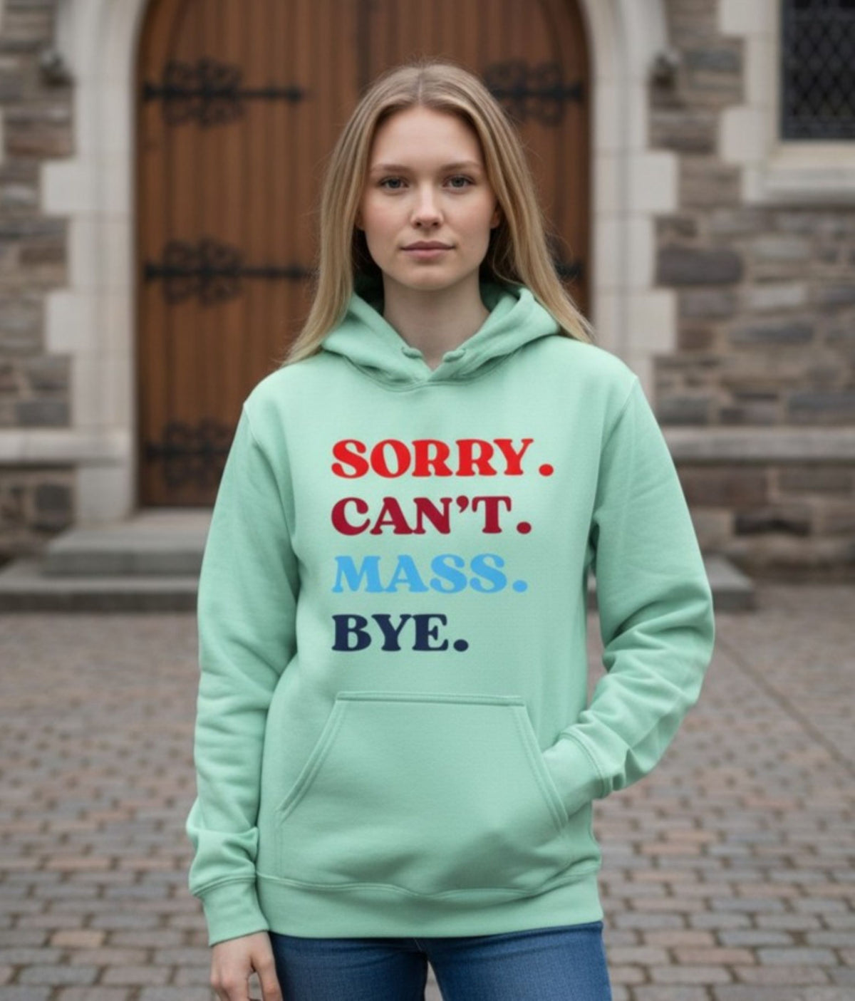 Catholic Faith Humor Graphic Shirt, Sizes XS-3XL, Hoodie, Casual Church Clothing