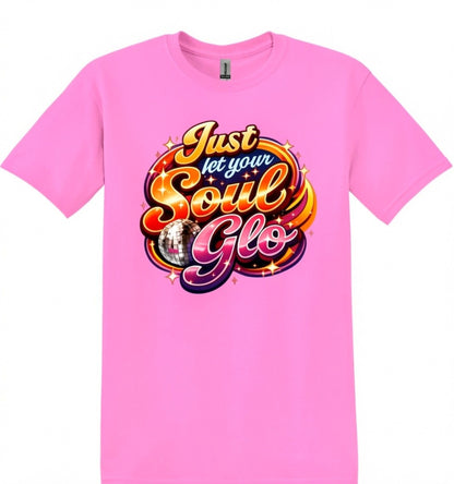 Soul Glo Parody Shirt, Retro 80s Disco Graphic Tee, Coming to America Inspired