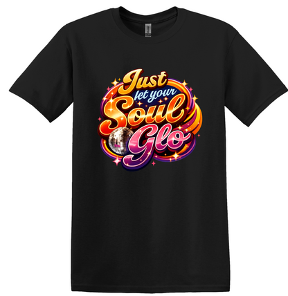 Soul Glo Parody Shirt, Retro 80s Disco Graphic Tee, Coming to America Inspired