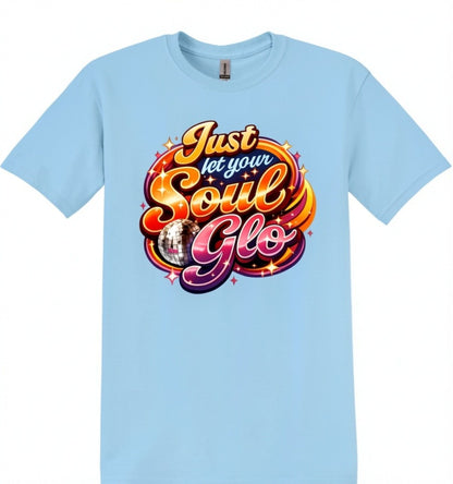Soul Glo Parody Shirt, Retro 80s Disco Graphic Tee, Coming to America Inspired