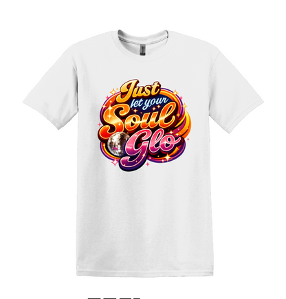 Soul Glo Parody Shirt, Retro 80s Disco Graphic Tee, Coming to America Inspired