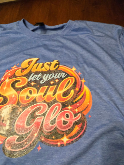 Soul Glo Parody Shirt, Retro 80s Disco Graphic Tee, Coming to America Inspired