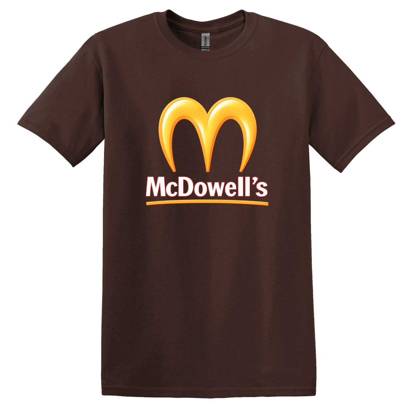 McDowell's Parody T-Shirt, 80s Coming to America Humor Tee