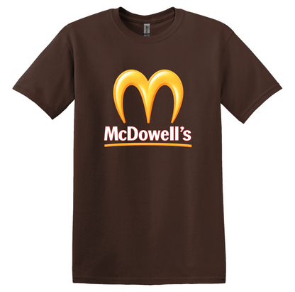 McDowell's Parody T-Shirt, 80s Coming to America Humor Tee