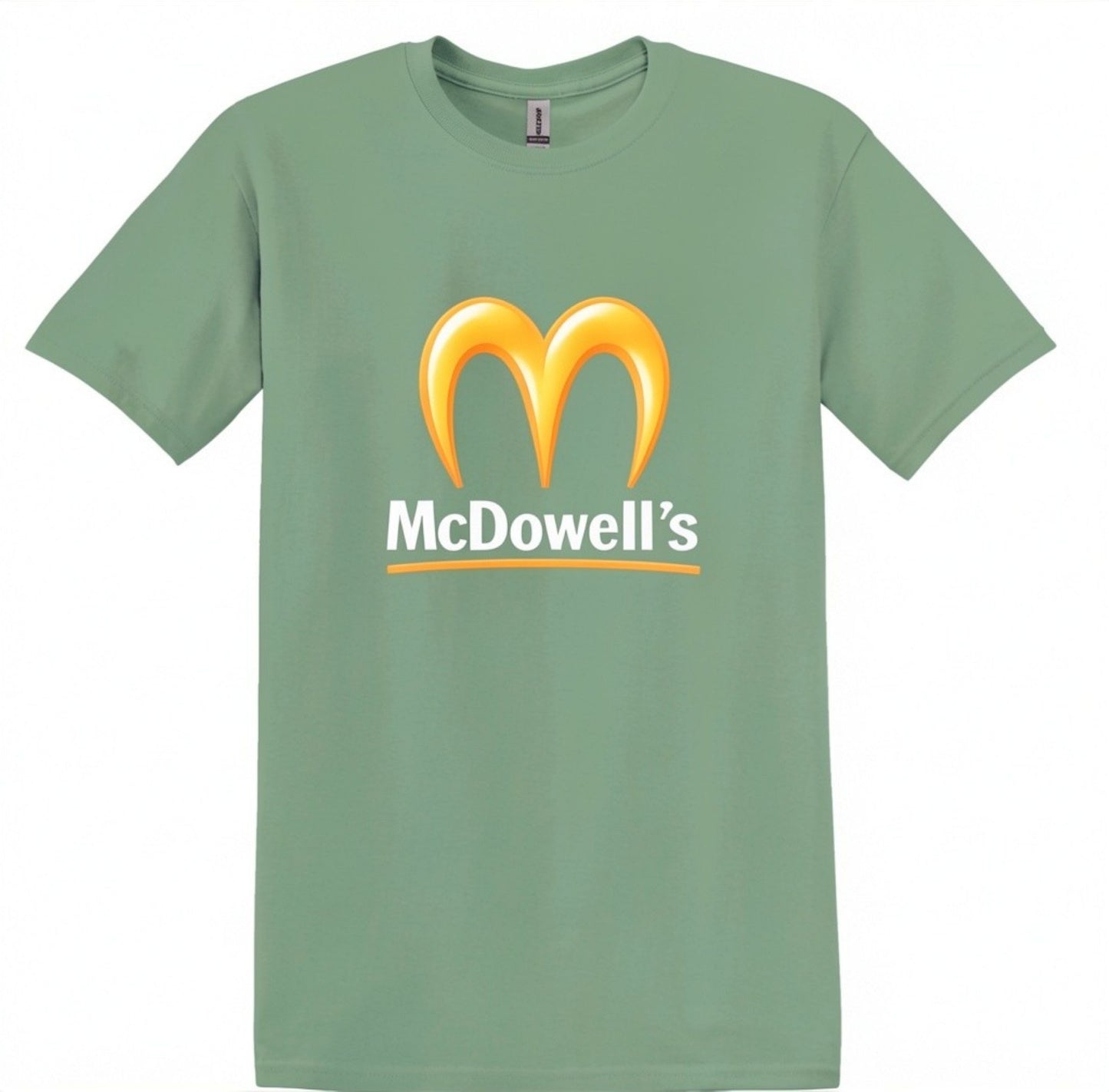 McDowell's Parody T-Shirt, 80s Coming to America Humor Tee