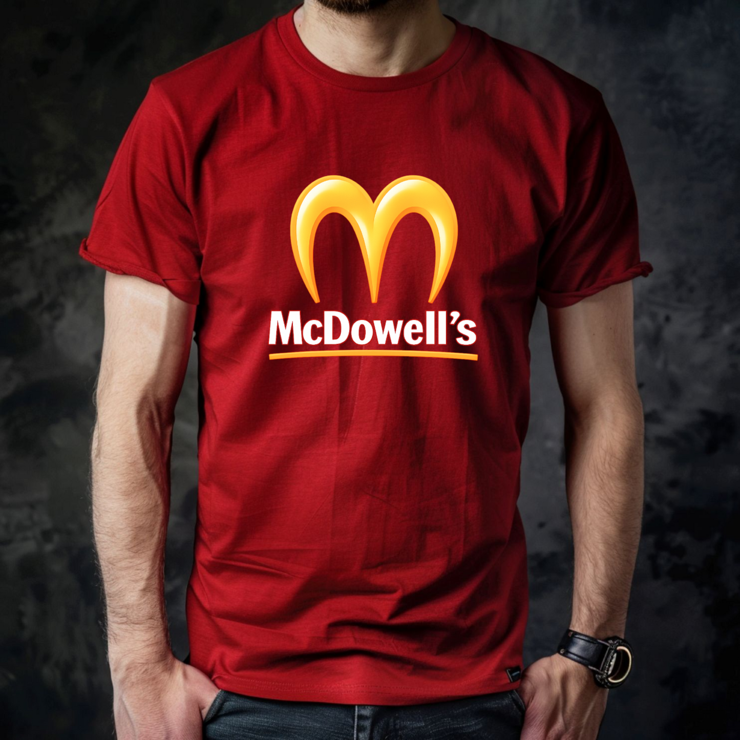 McDowell's Parody T-Shirt, 80s Coming to America Humor Tee