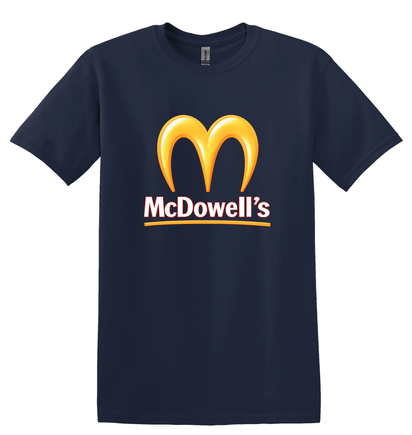 McDowell's Parody T-Shirt, 80s Coming to America Humor Tee