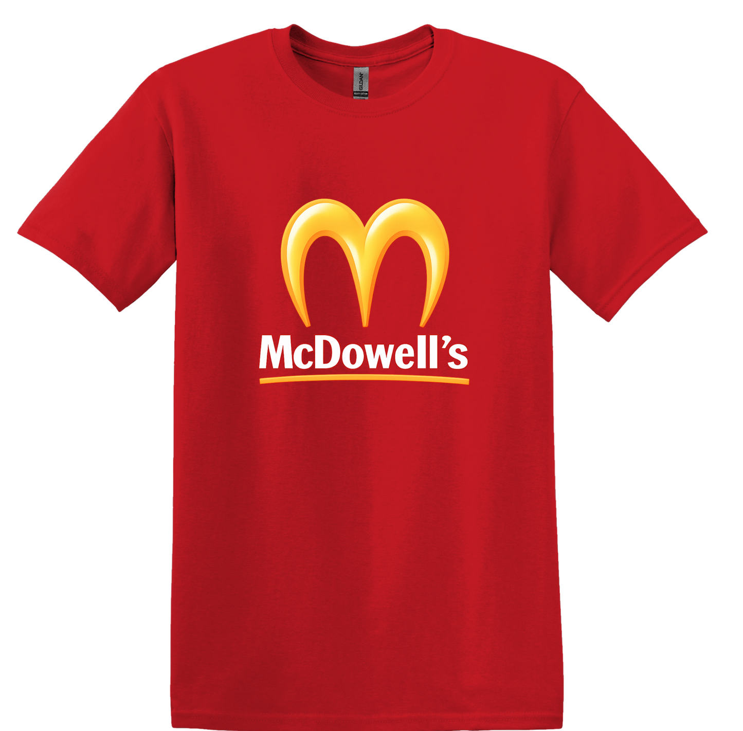 McDowell's Parody T-Shirt, 80s Coming to America Humor Tee