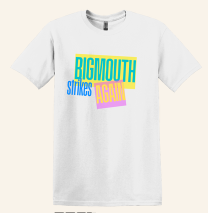 Bigmouth Strikes Again Lyric Tee, Retro 80s Music Fan Shirt, The Smiths Top
