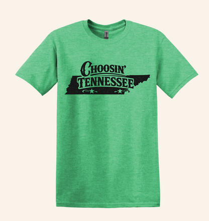 Choosin' Tennessee State Pride T-Shirt, Vintage Western Graphic Tee