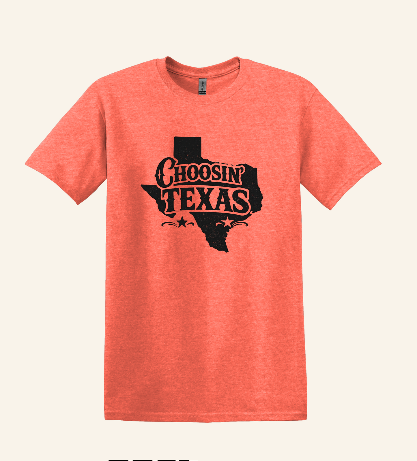 Choosin Texas Graphic Tee, Western Country Music Shirt, Soft Cotton Blend