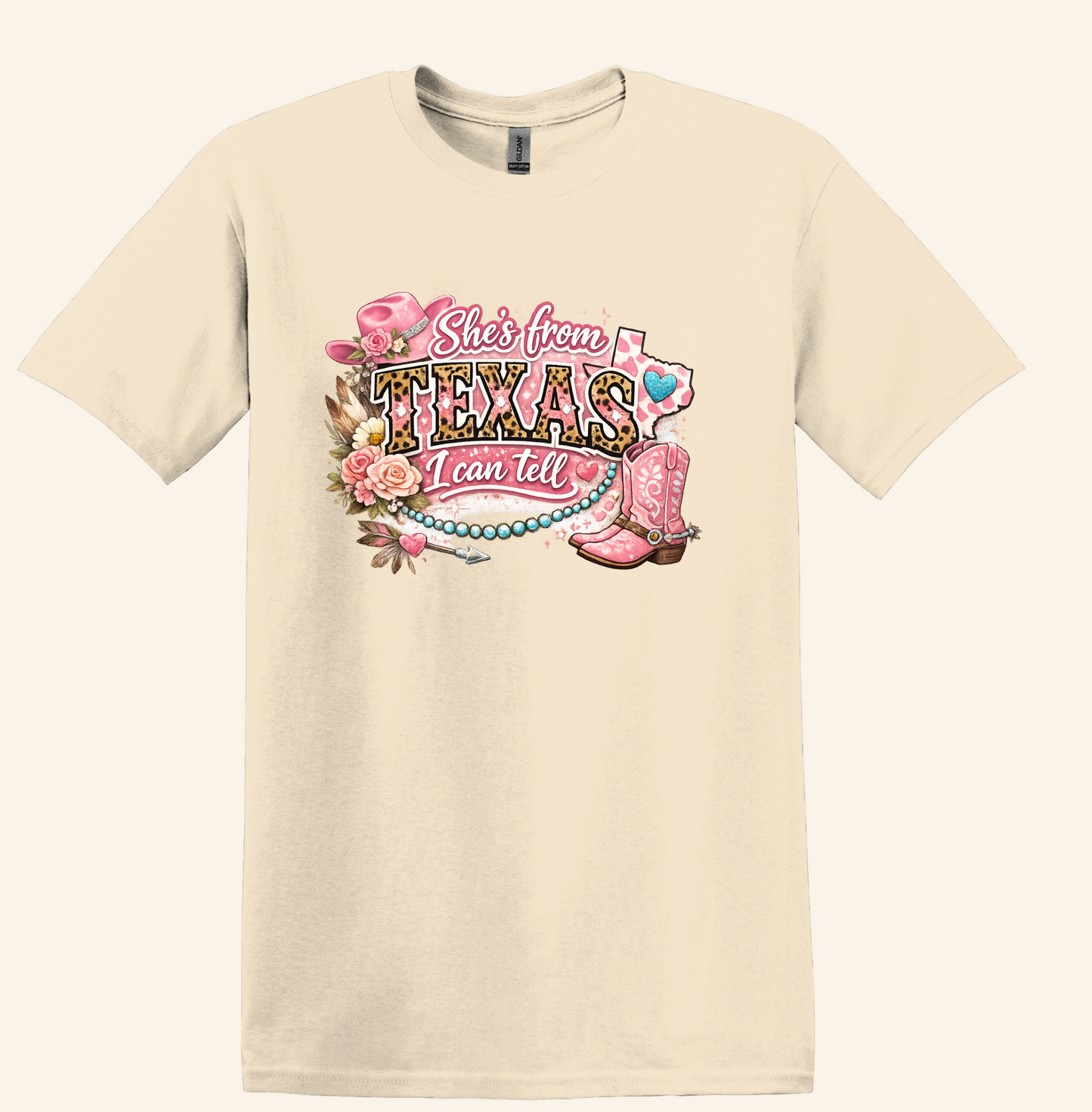 Texas Graphic Tee, Pink Cowboy Boots, Country Concert Shirt, Western Cowgirl Style