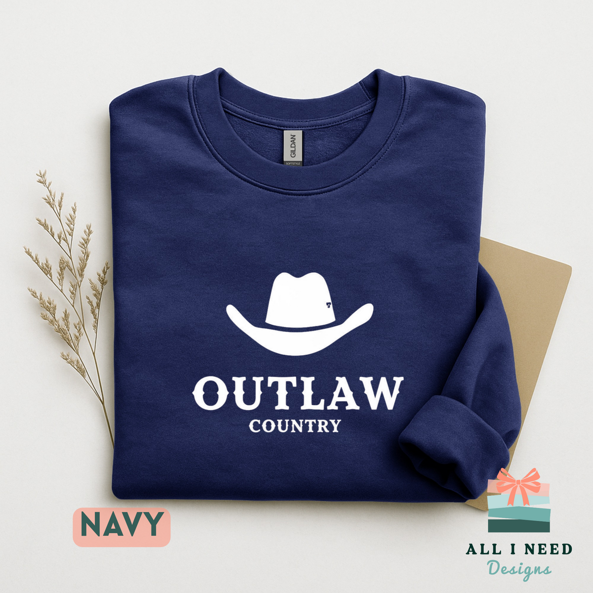Outlaw Country Cowboy Hat Graphic Tee, Retro 70s Western Shirt