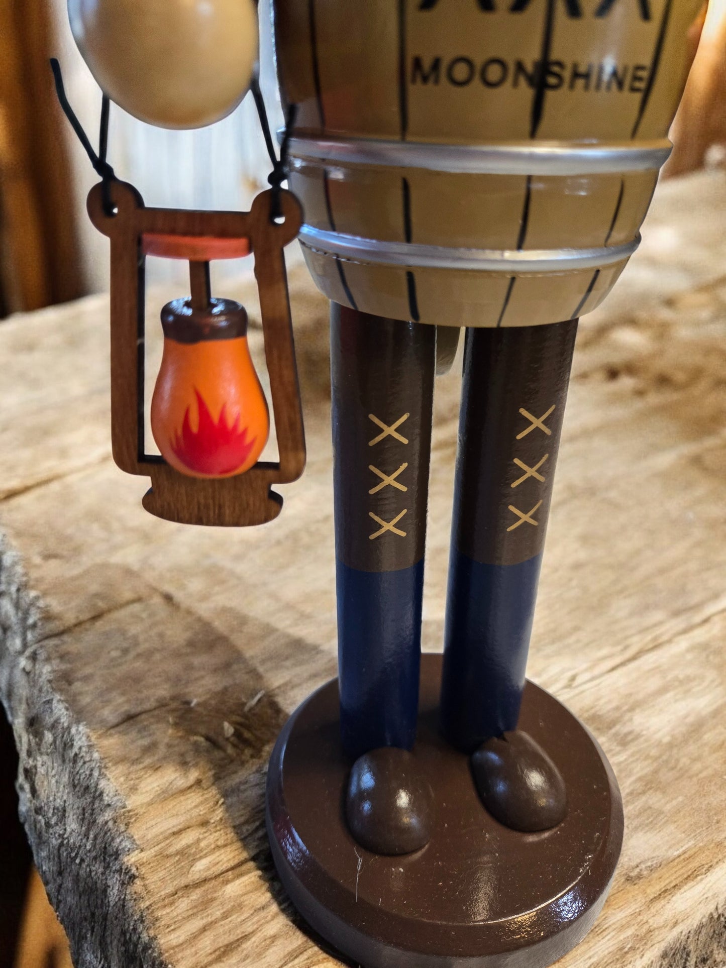 Moonshine Nutcracker – Rustic Appalachian Decor for home