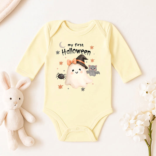 My First Halloween Baby Onesie, Short Sleeve, Long Sleeve