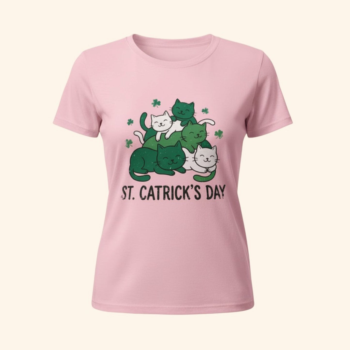 St. Catrick’s Day Shirt | Funny St Patrick’s Tee | Irish Cat Lover Gift