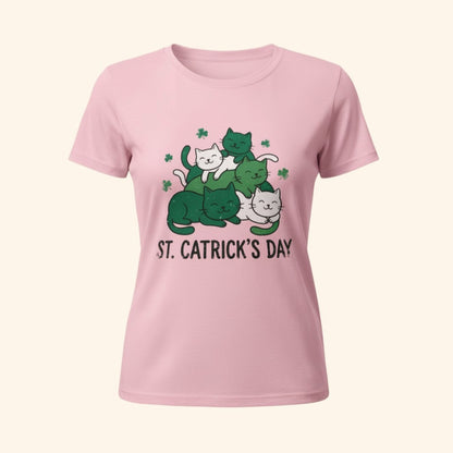 St. Catrick’s Day Shirt | Funny St Patrick’s Tee | Irish Cat Lover Gift