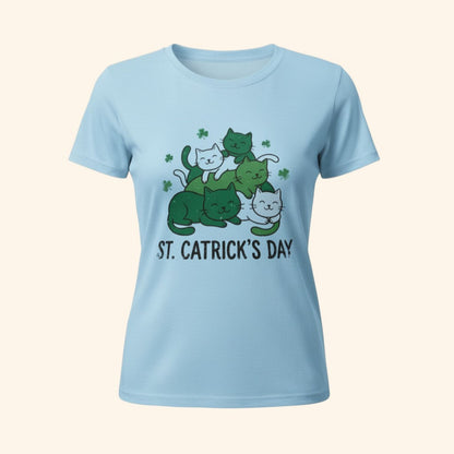St. Catrick’s Day Shirt | Funny St Patrick’s Tee | Irish Cat Lover Gift