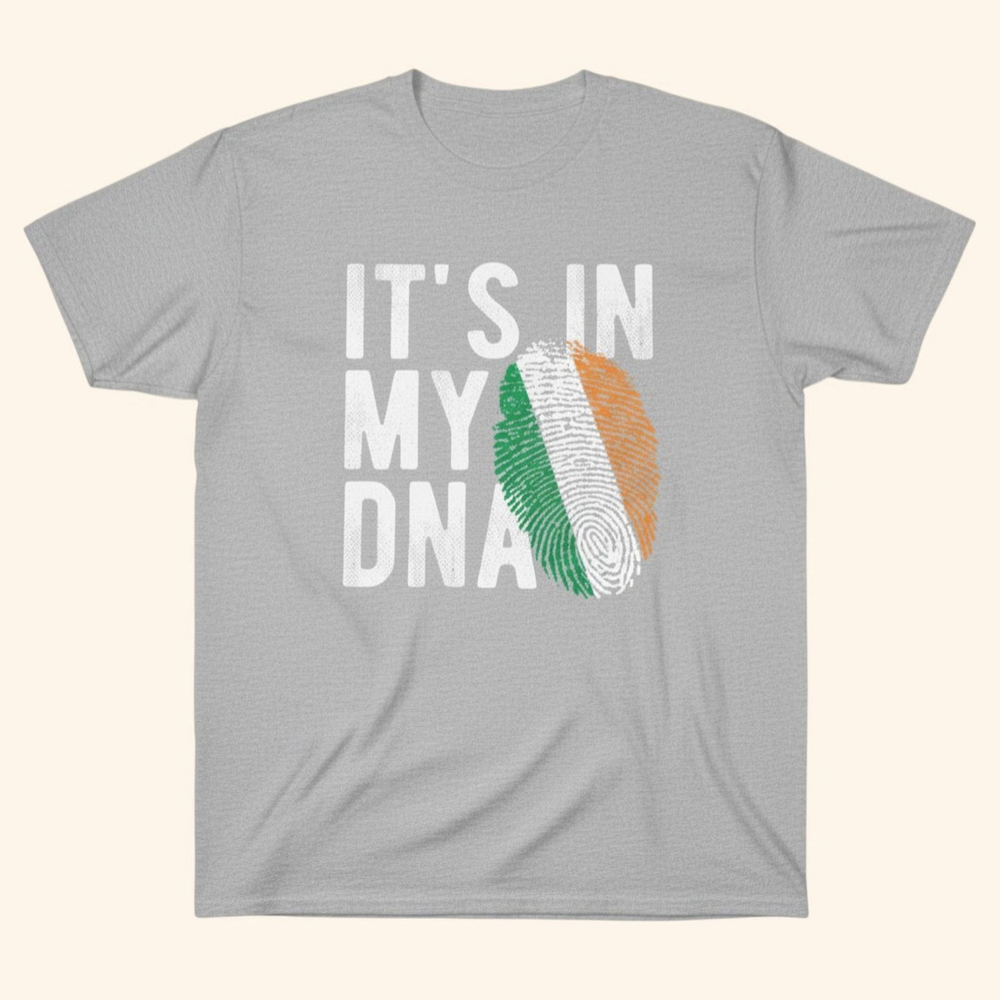 Irish Pride Shirt DNA | Ireland Fingerprint Tee | St. Patrick’s Day Shirt