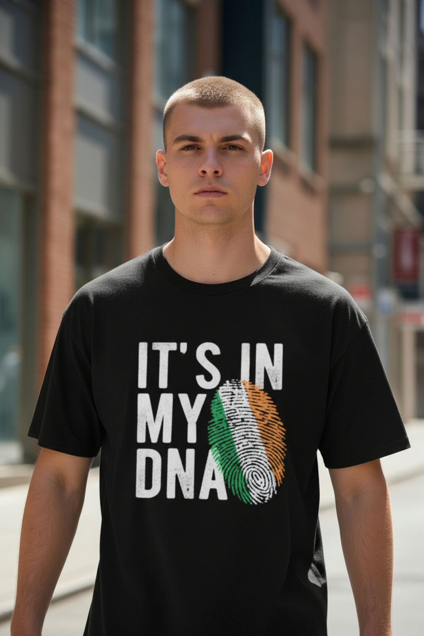 Irish Pride Shirt DNA | Ireland Fingerprint Tee | St. Patrick’s Day Shirt