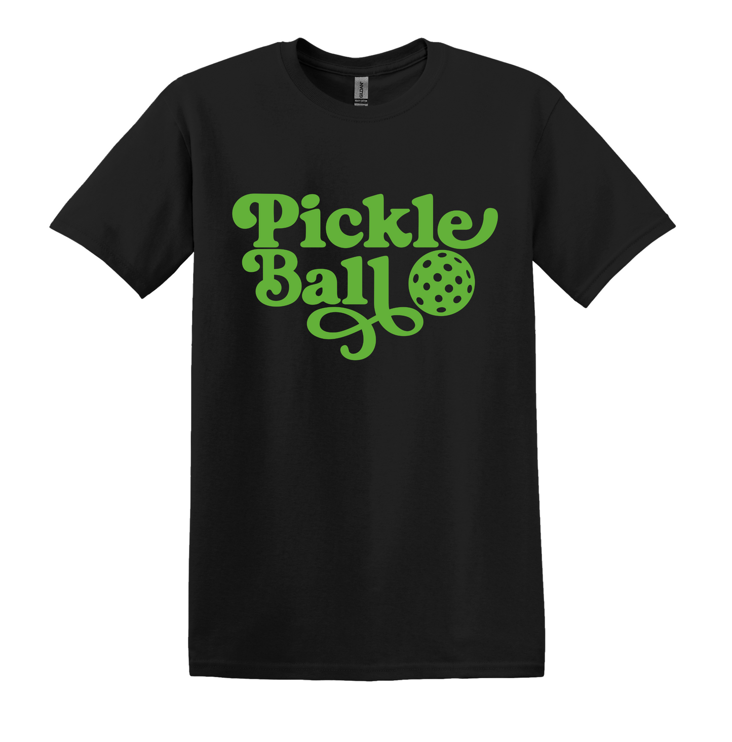Retro Pickleball Graphic T Shirt, Unisex Athletic Casual Tee
